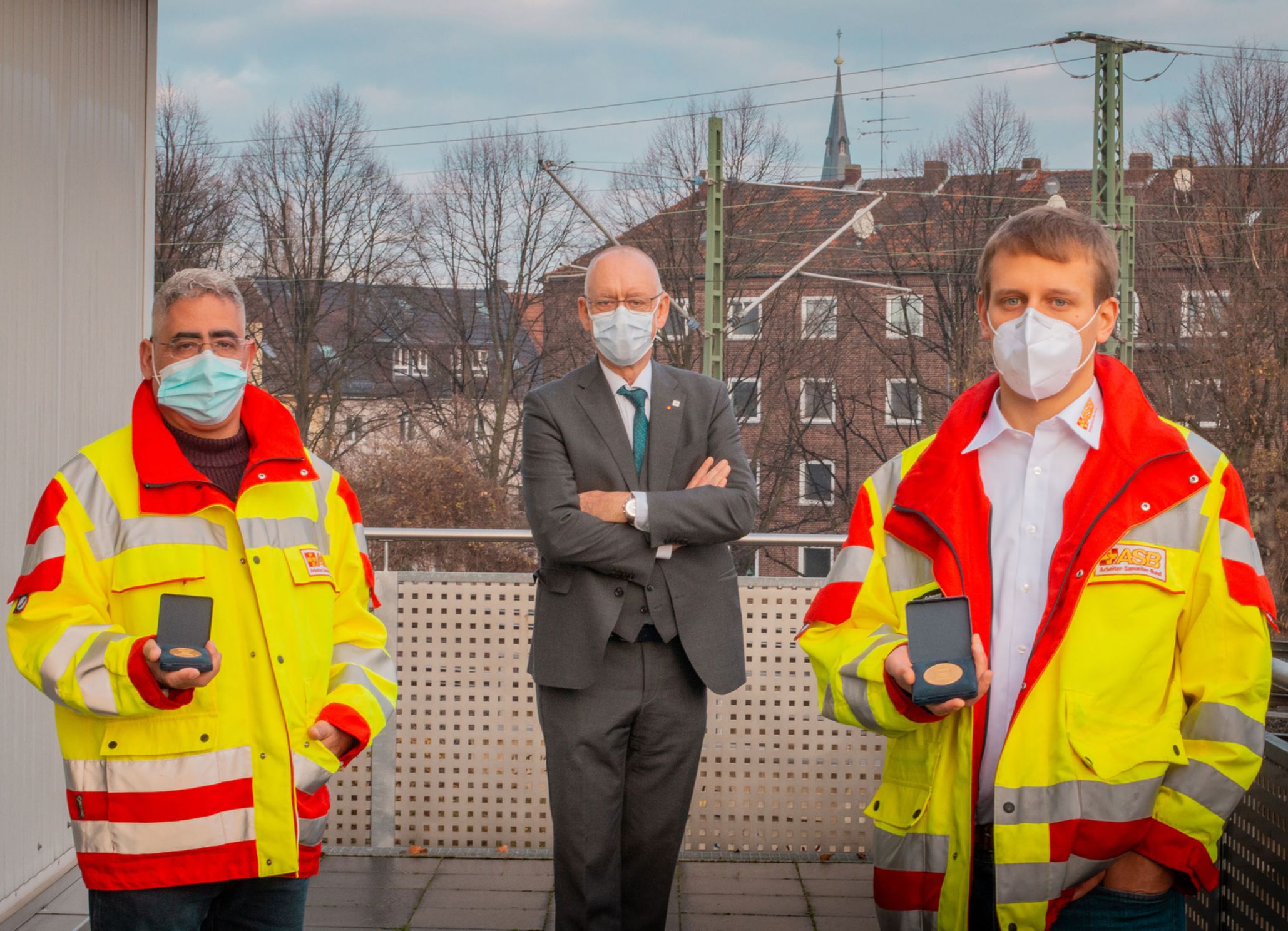 Samariter vom Paritätischen Wohlfahrtsverband geehrt 