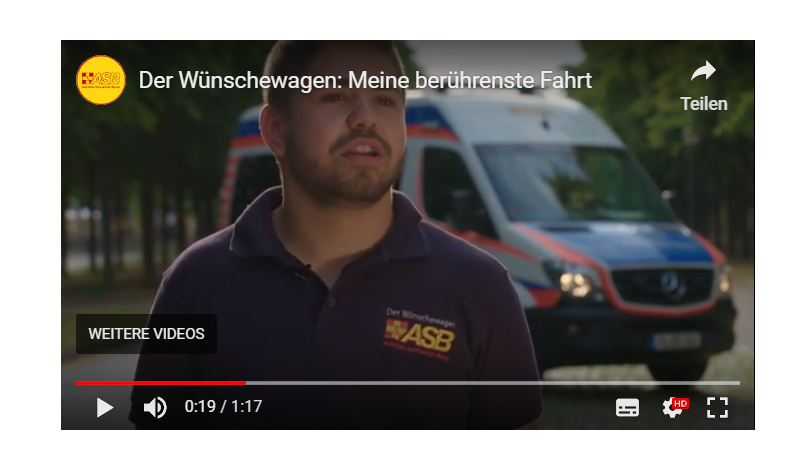 Meine berührendste Fahrt