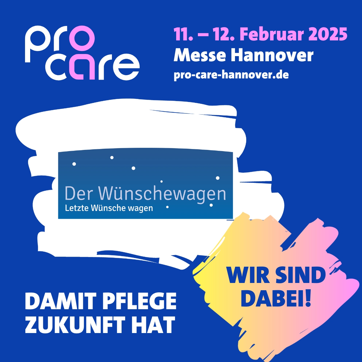 ASB-Wünschewagen bei der Pro Care 2025