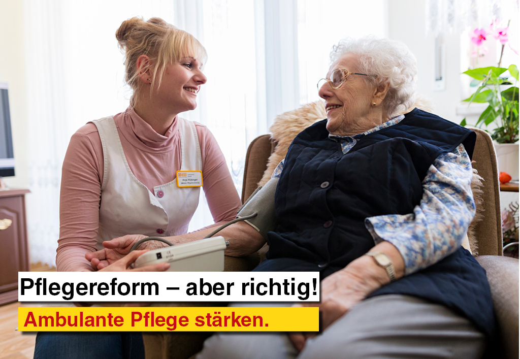 Pflegereform - aber richtig!